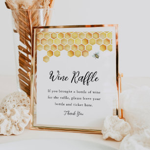 Spelsignatur för CALLA Bee Vin Raffle Möhippa Raff Poster