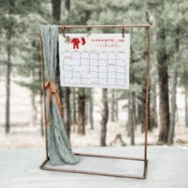 Spelsignatur för förfallodatum för kalender för ju poster