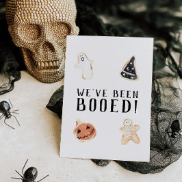 Spelsignatur för Halloween-spel Boo-grannspel Inbjudningar