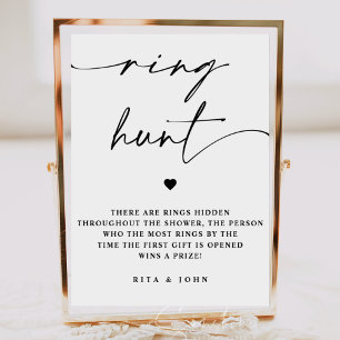 Spelsignatur för Ring Hunt-Möhippa Poster