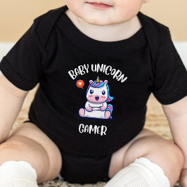 Spelspel Baby - encorn-spelare i Baby T Shirt