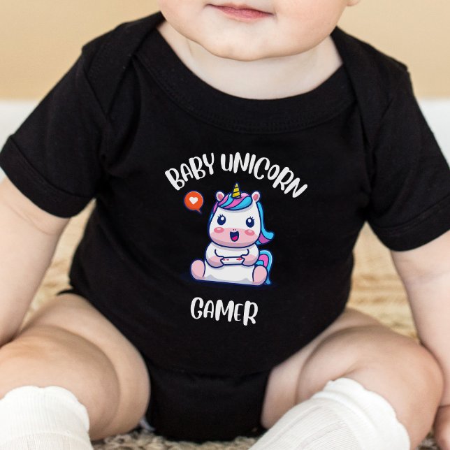 Spelspel Baby - encorn-spelare i Baby T Shirt (Skapare uppladdad)