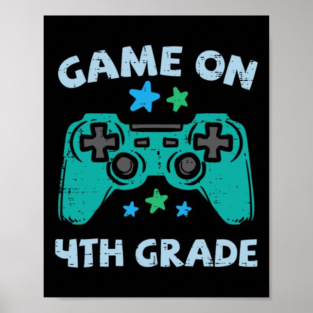 Spelspel den 4:e Klassen, den fjärde första skolan Poster (Framsidan)