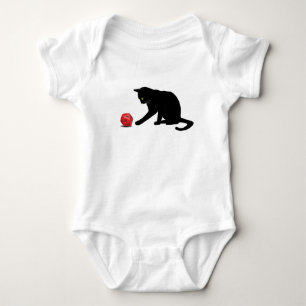 Spelspel för Cat Rolling Dice RPG-roll T Shirt