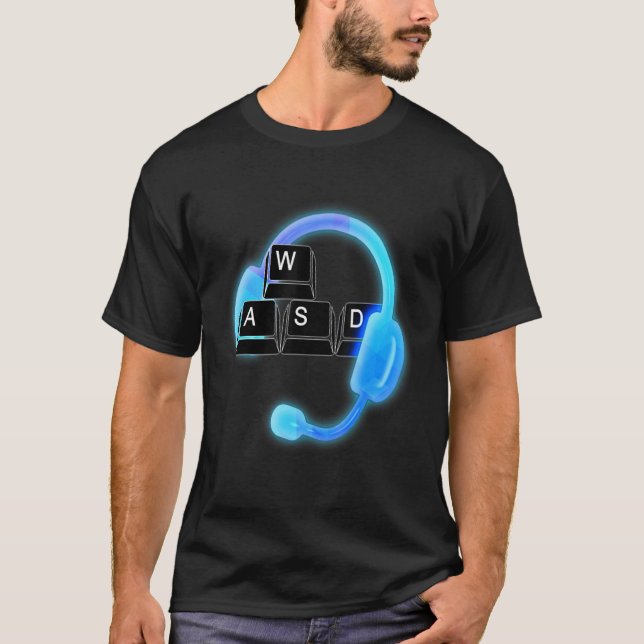 Spelspel för PC-spelare T Shirt (Framsida)