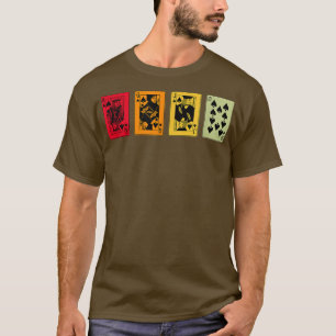 Spelspel i Retro Graphic Board Dice Game Nig T Shirt