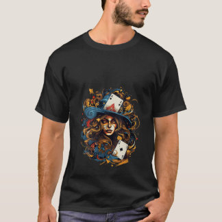 Spelspel med gotiskt kort - spel - nattspel - Idea T Shirt
