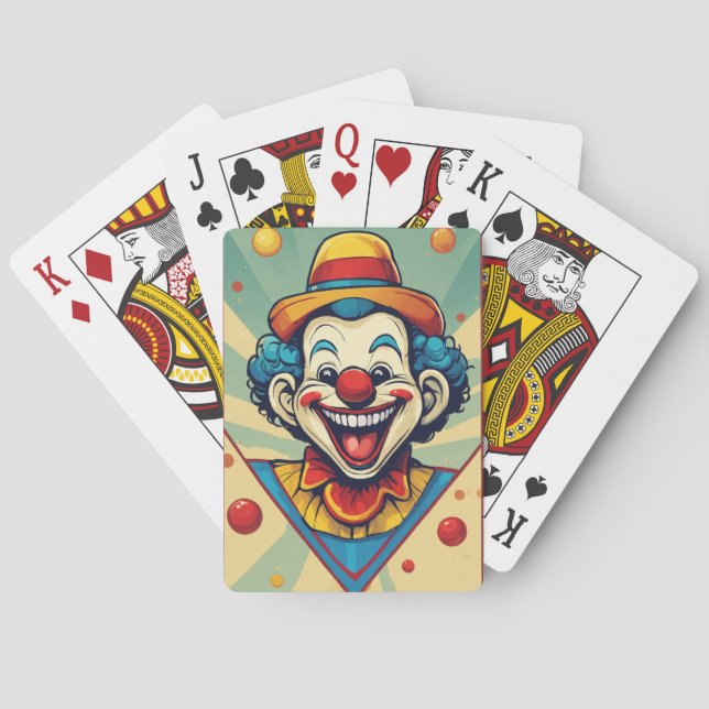 Spelspel med spelkort (Baksidan)