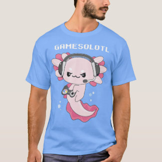 Spelspel - olotl Axolotl spelar spel Axo T Shirt