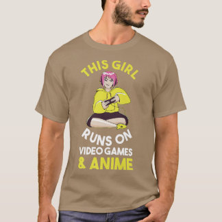 Spelspel Spelare Anime Premium  T Shirt
