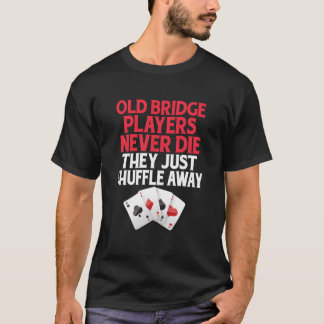 Spelspelare för Bridge Card-spel T Shirt