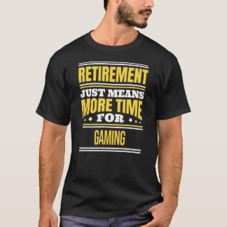 Spelspelaren för återvunnet videospel som spelar P T Shirt