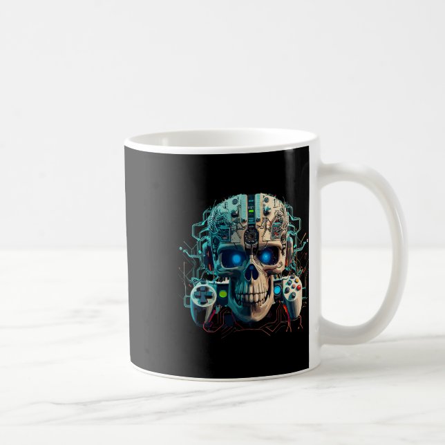 Spelspelaren för videospel Amorphous Creator Skull Kaffemugg (Höger)