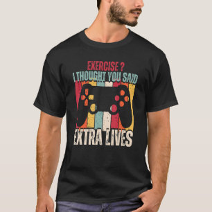 Spelspelaren Gami för videospelskontroll i Extra L T Shirt