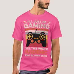 Spelspelaren i Pandemic Pandemic Gaming Video Spel T Shirt