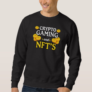 Spelspelaren Nft Crypto Video Games Lång Ärmad Tröja