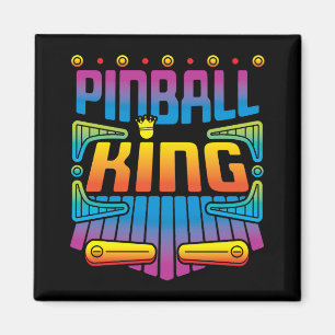 Spelspelaren Pinball Kung Arcade Magnet