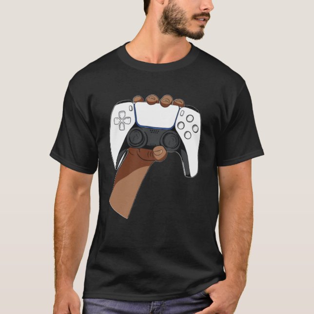 Spelspelarens videospel 1 t shirt (Framsida)