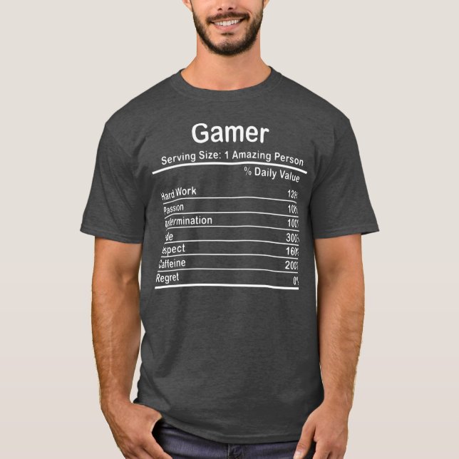 Spelspelarens videospel med spelaren Coola - närin T Shirt (Framsida)