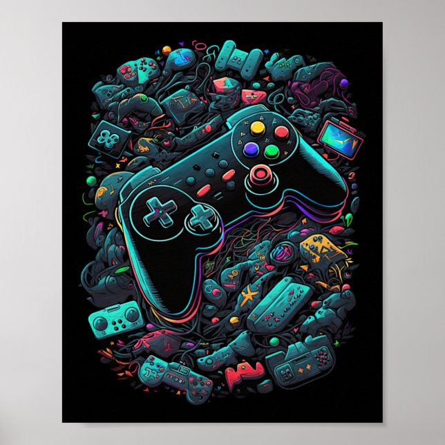 Spelspelargrafikstyrenhet 13 poster (Framsidan)