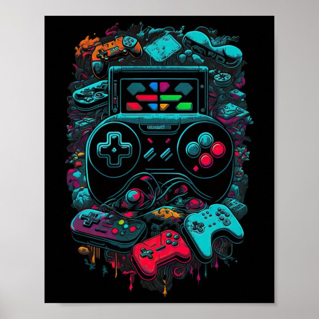 Spelspelargrafikstyrenhet 14 poster (Framsidan)