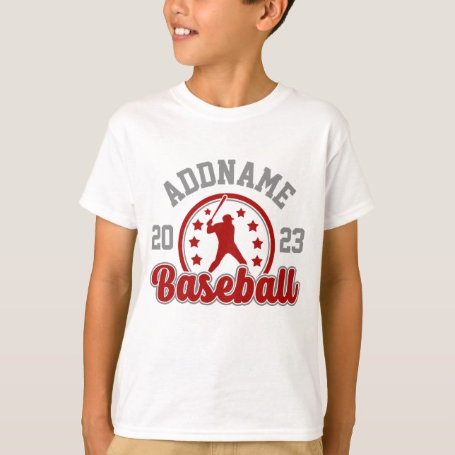 Spelspelet personlig NAMN T Shirt (Framsida)