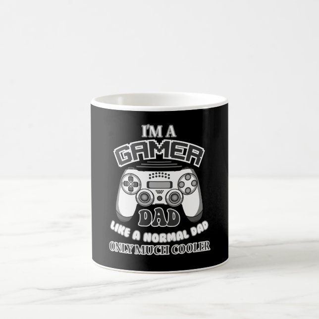 Spelspelskonsolen Pappa pappa Gift Idea Kaffemugg (Center)