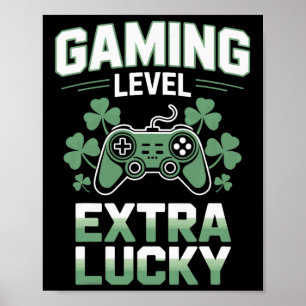 Spelspelsnivå Extra Lucky för konsol Fa Poster