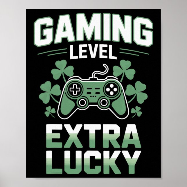 Spelspelsnivå Extra Lucky för konsol Fa Poster (Framsidan)