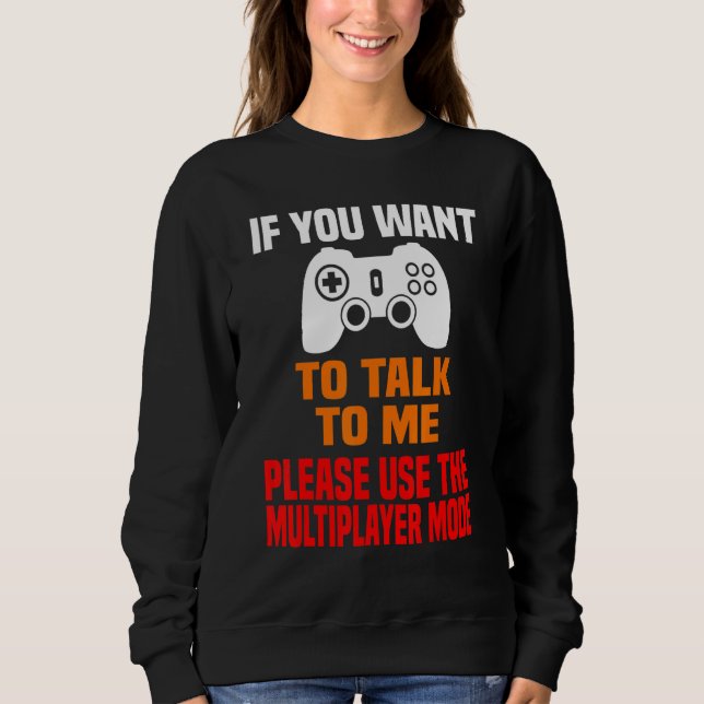 Spelspelspelare Multiplayer som spelar videospel T Shirt (Framsida)