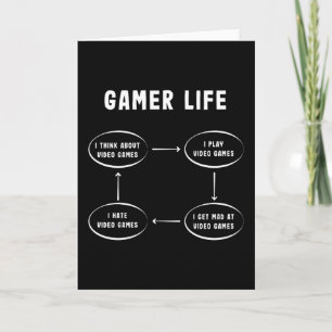 Spelspelspelets spelspelspelgrafik - gåva kort