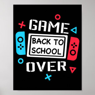 Spelspelspelsspelaren Back to school S Poster