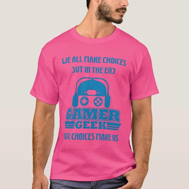 Spelspelspelsspelsspelsspelsspelsprogram Video fa T Shirt (Framsida)