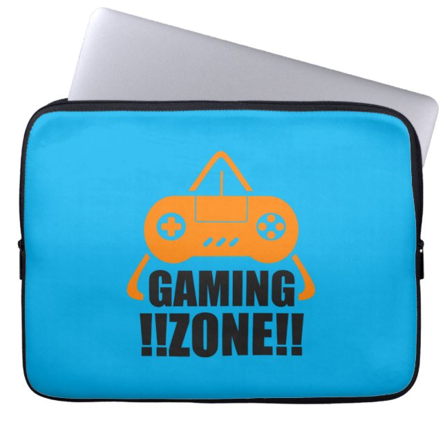 Spelspelzoner med spelfantaster laptop fodral (Framsidan)