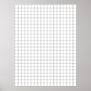 Spelstödraster 18 x 24 tum poster