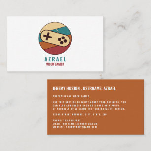 Spelstyrenhet, Logotyp, videospelare Visitkort