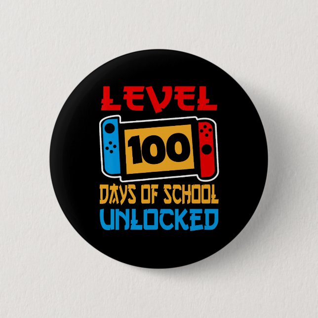 Spelstyrenhetsnivå 100 dagar i skolan olåst knapp (Framsida)