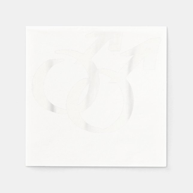 Spelsymboler Pappersservett (Framsidan)