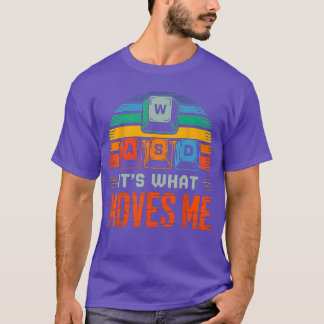 Speltangentbord WASD Det är det som driver mig PC  T Shirt