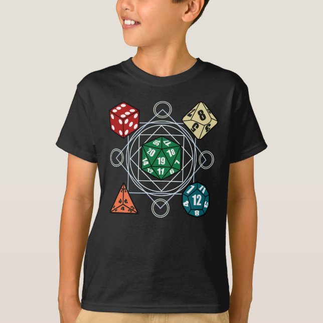 Speltärningar T Shirt (Framsida)