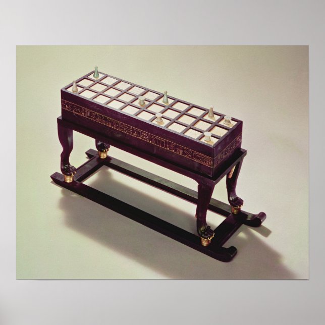 Speltavla från Grav i Tutankhamun Poster (Framsidan)