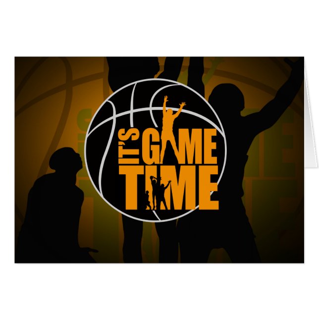 Speltid - Gult Hälsningskort (Framsidan Horizontal)