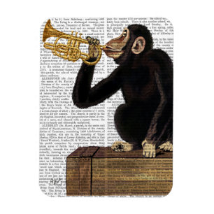 Speltrumpeter för apor 2 magnet