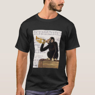 Speltrumpeter för apor t shirt