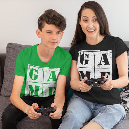 Speltypografi Distressed Grafik T Shirt