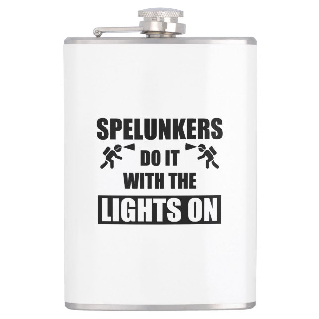Spelunkers gör det med Ljus på Fickplunta (Framsidan)
