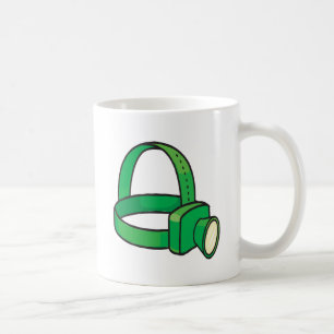 Spelunkershuvudet tänder kaffemugg