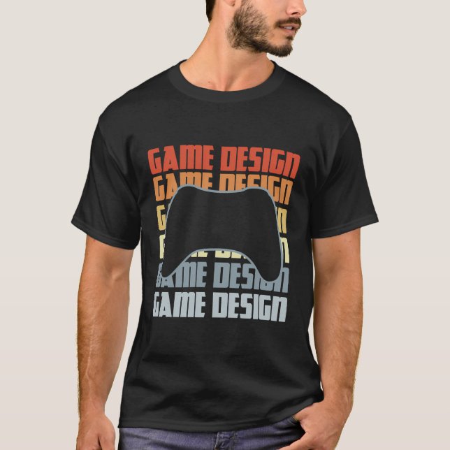 Spelutvecklare - utveckling av spelartikel t shirt (Framsida)