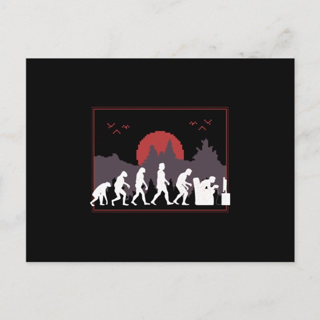 Spelutveckling är roligt vykort (Framsida)