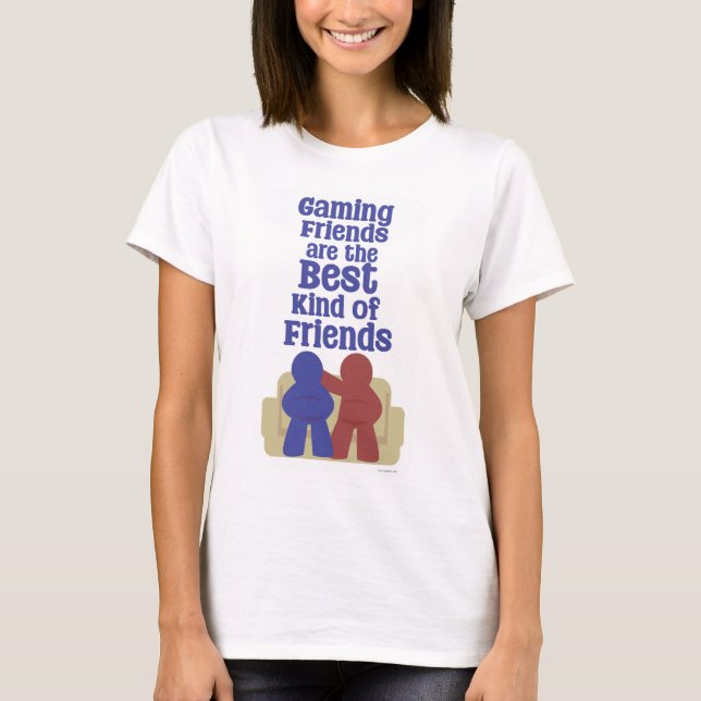 Spelvänner är den bästa Stil-designen för lätt Rol T Shirt (Framsida)